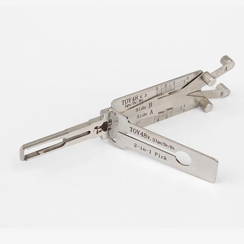 TOY48 V.3 2in1 Ign/Dr/Bt für Lexus für Toyota für Neue Subaru Crown Lexus Auto Türschloss Pick und Decoder Schlosser Werkzeuge