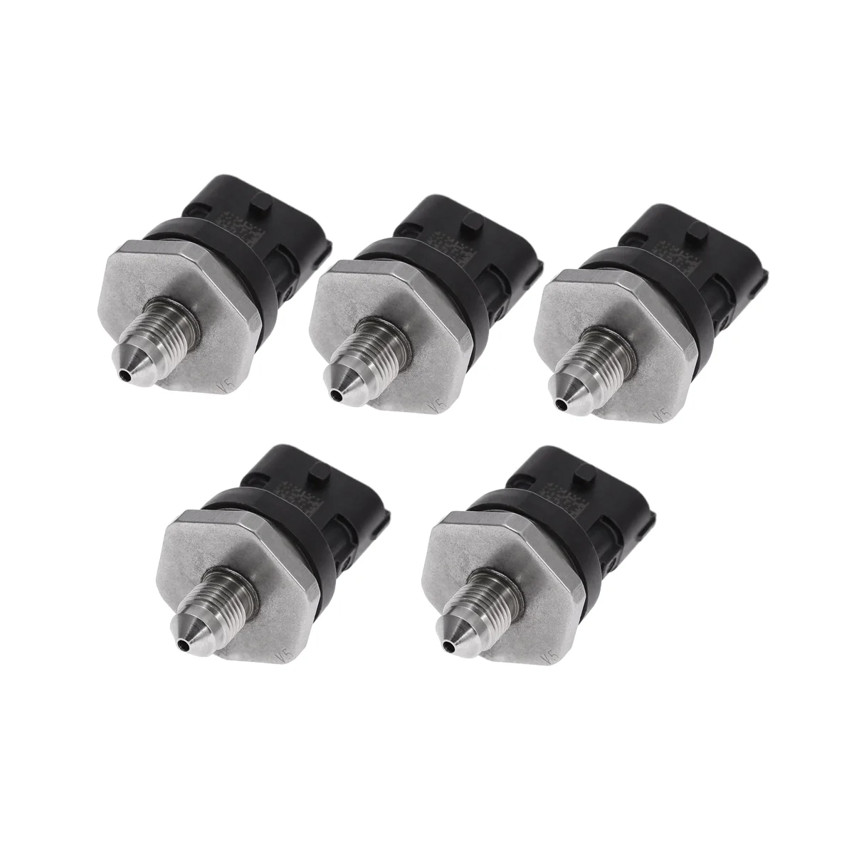 5Pcs L80718211 Fuel Rail Pressure Sensor 0261545074 for Mazda CX-7 2007-2009 L807-18-21112598948 0261545006 0261545053