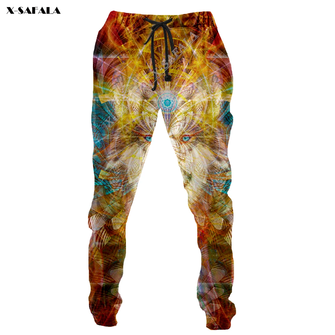 Animal Totem Shamamic Art Jaguar  3D All Print Trousers Men Sweatpants Casual Long Joggers Streetwear Autumn Loose Sports Pants