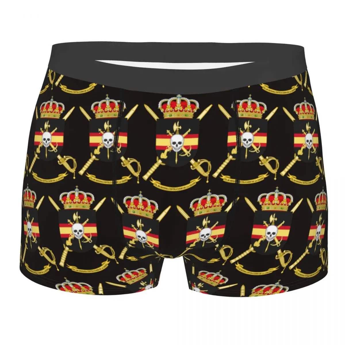 

Retro Fashion Men Boxer Briefs Underwear Spanish Legion Highly Breathable Top Quality Gift Idea