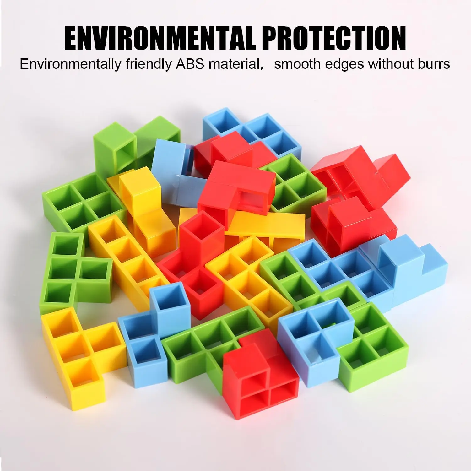 32pcs Tower Balance Stacking Blocks Game, Balance Blocks Stacking Game Set Board Games for Kids and Adults Board Games for 2 Pla