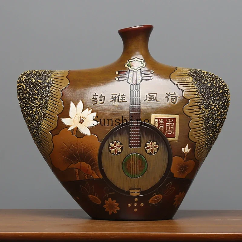 

Chinese retro ceramic bogu frame small ornament office decoration