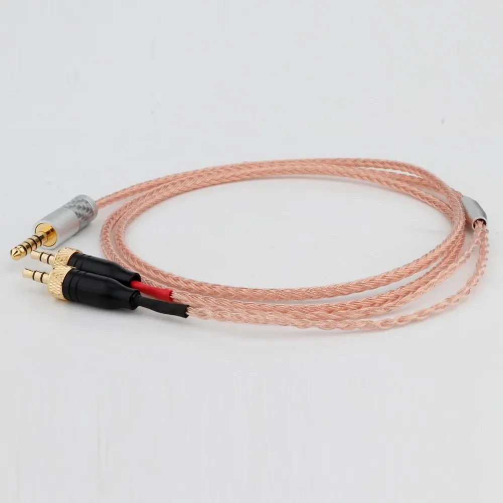 1PC 8Core Copper Audio Cable Headphone Upgrade Cable For SONY MDR-Z1R MDR-Z7 MDR-Z7M2 with Lock Nut