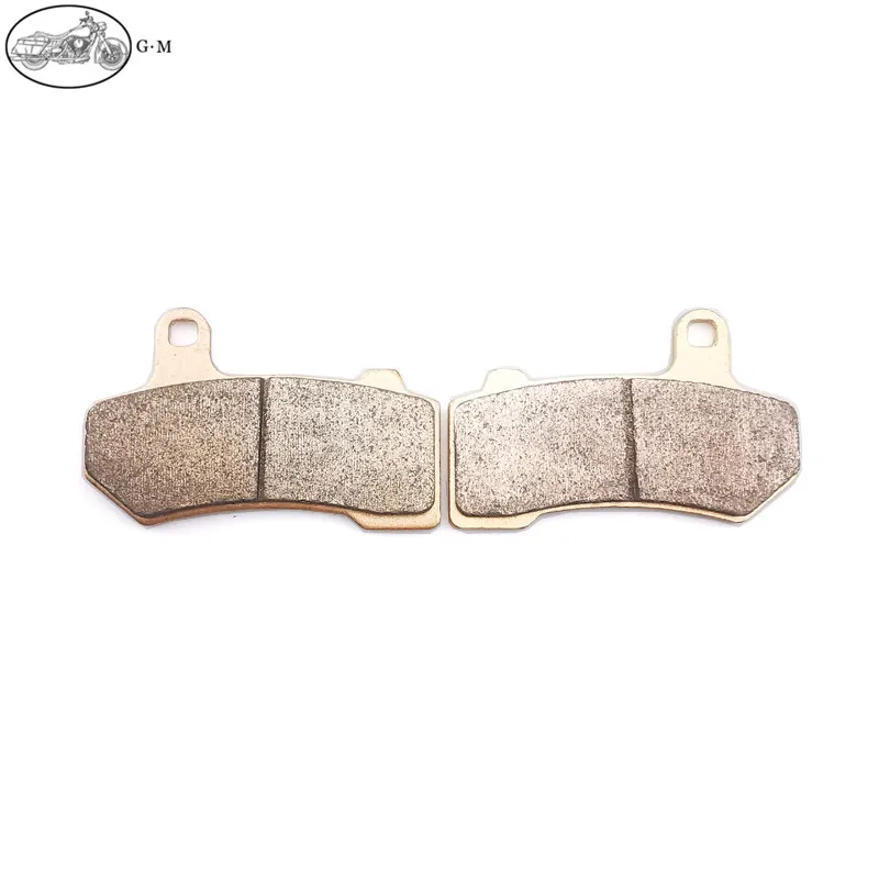 Copper Sintering Brake Pads For Harley Touring FLHR Street Glide Road King Ultra Classic Electra Glide 08-22 VRSCF V-Rod Muscle