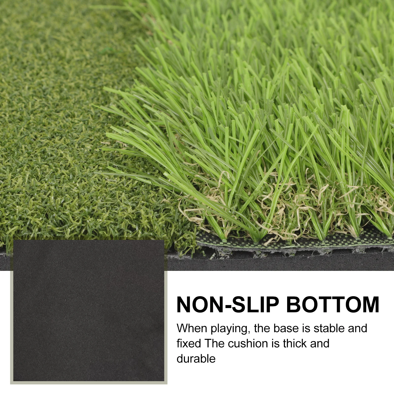 

1pc Golf Training Mat Professional Artificial Turf Hitting Pad For Indoor Outdoor Practice Improve Shot Accuracy Golf Accessory