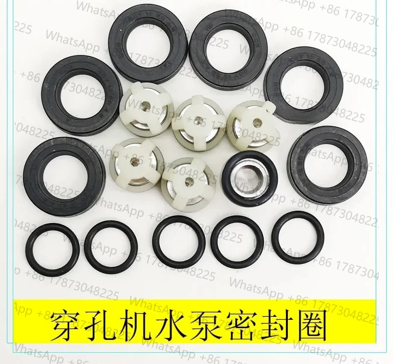 

New high-pressure water pump sealing ring and waterproof ring for perforating machine accessories(10PCS)
