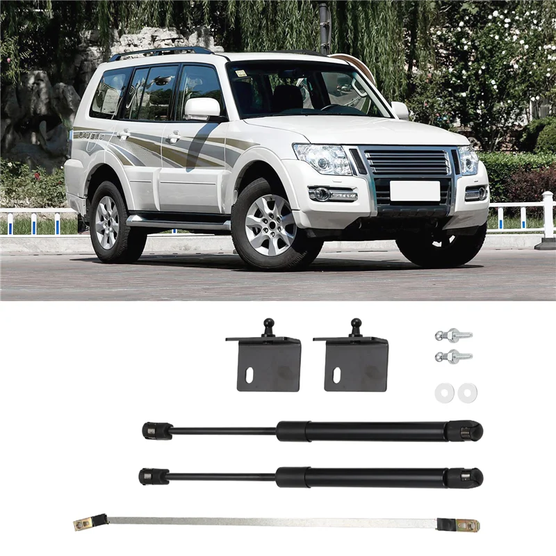 

Efficientt-For Mitsubishi Pajero 2006-2016 Hood Engine Support Hydraulic Rod Lifting Strut Spring Shock Absorber Rod Bracket
