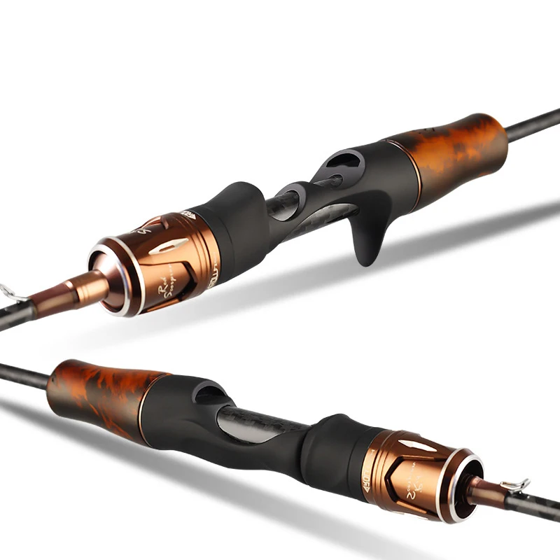 ニュービリティ最高品質釣り竿2セクション高炭素ulスピニングキャスティングロッド