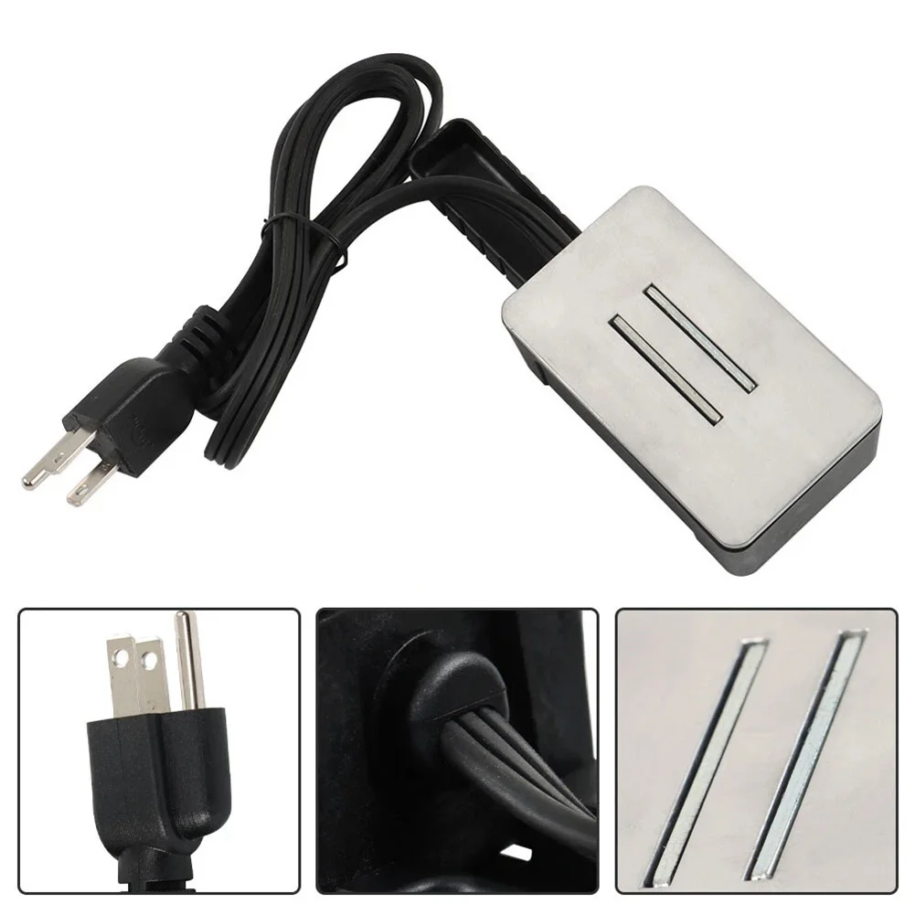 Magnetic Engine Block Heater 200W 120V For Tractors Truck Oil Pan Thermostatic Control Engine Protection Accessory