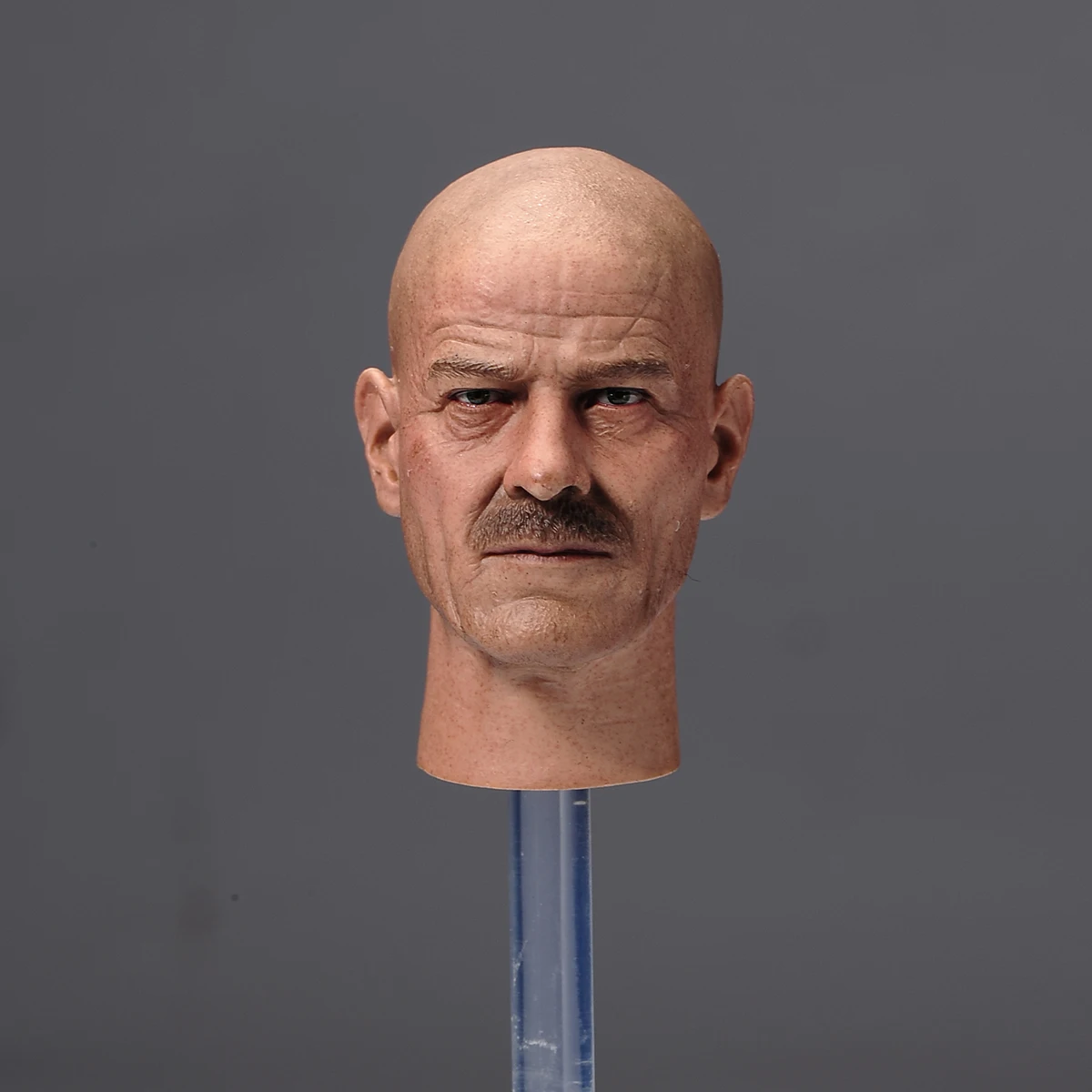 1/6 Scale Chemical Teacher Walter White Head Sculpt Model Fit for 12'' Hot Toys Action Figure