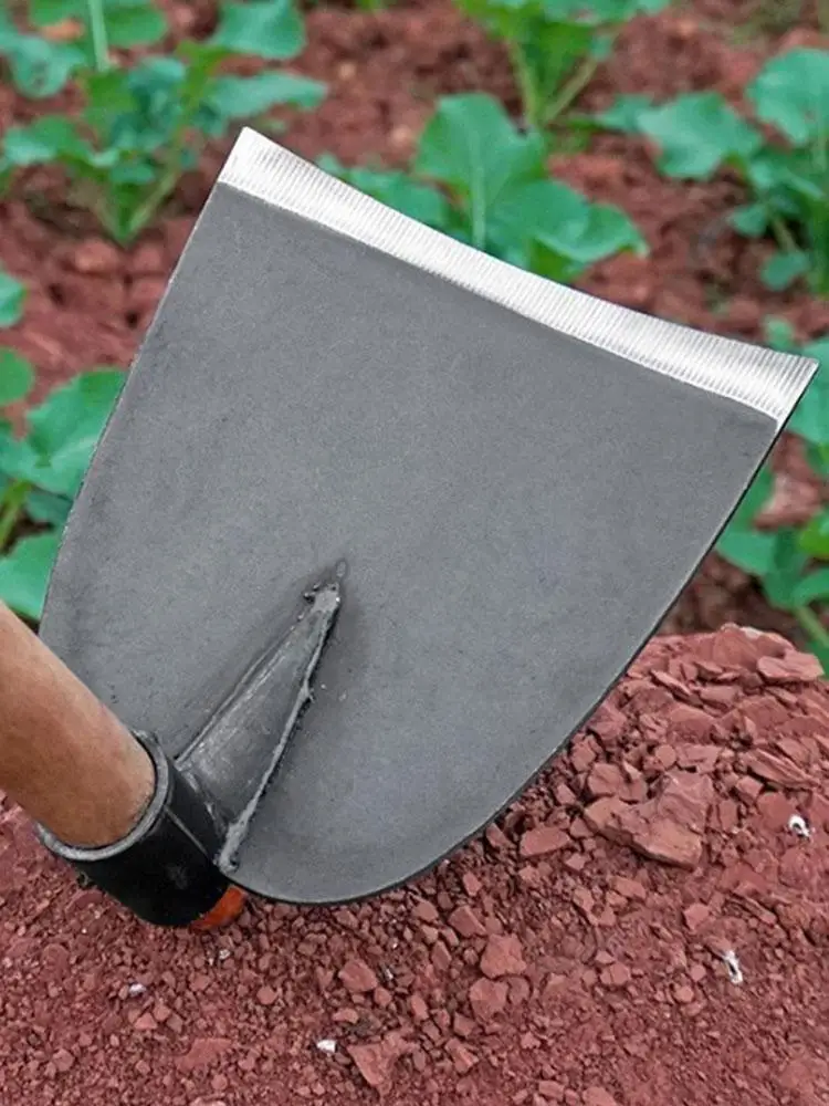 Dikke stalen onkruidhark voor buiten, huishoudelijk gebruik, snel wieden, grond omdraaien, bloemen, groenten planten, landbouw, tuingereedschap - afbeelding 2