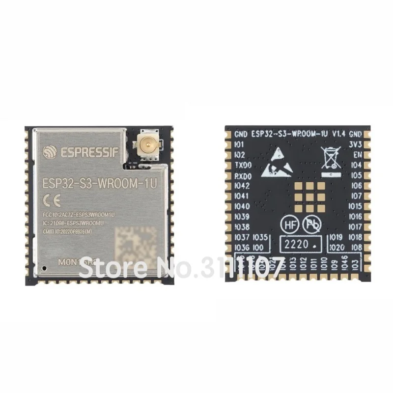 ESP32 ESP32-S3-WROOM-1 ESP32-S3-WROOM-1U ESP32-S3-MINI ESP32-S3-MINI-1U dwurdzeniowy moduł bezprzewodowy WiFi 4MB 8MB 16MB moduł MCU