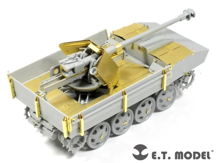 ET Model E35-070 1/35 WWII German 7.5cm Pak 40/4 auf RSO For DRAGON 6640