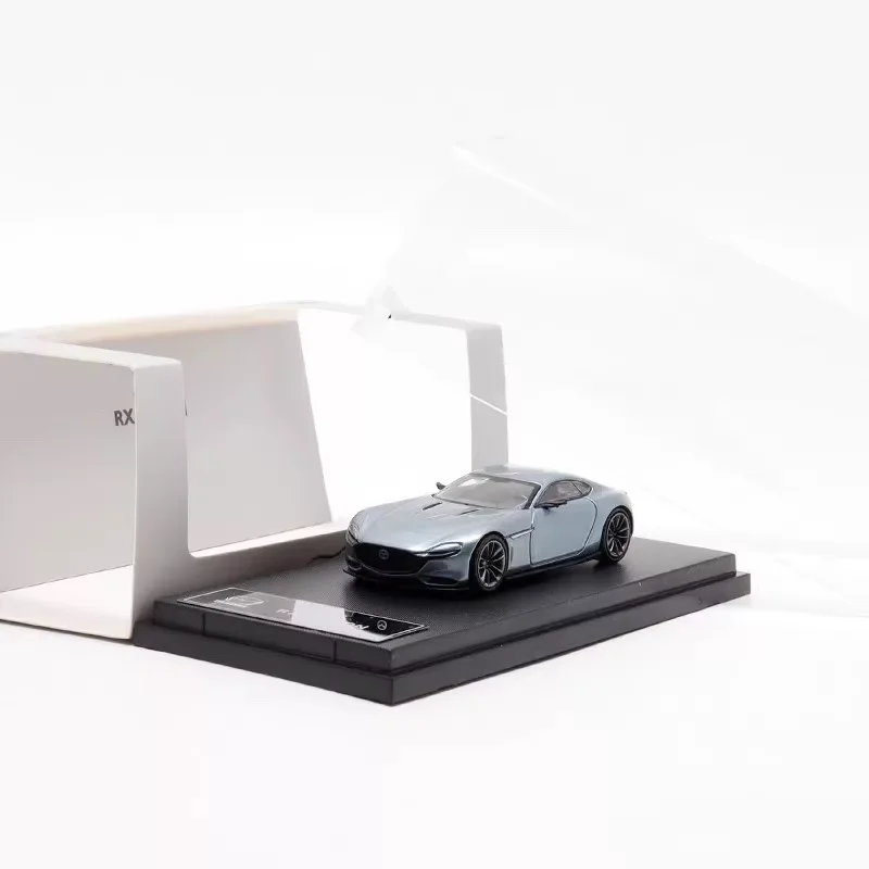 

Масштабная модель автомобиля RM 1:64 RX-VISION, двухдверная версия, из сплава, классическая, для взрослых, сувенир, подарок, статическая модель для демонстрации