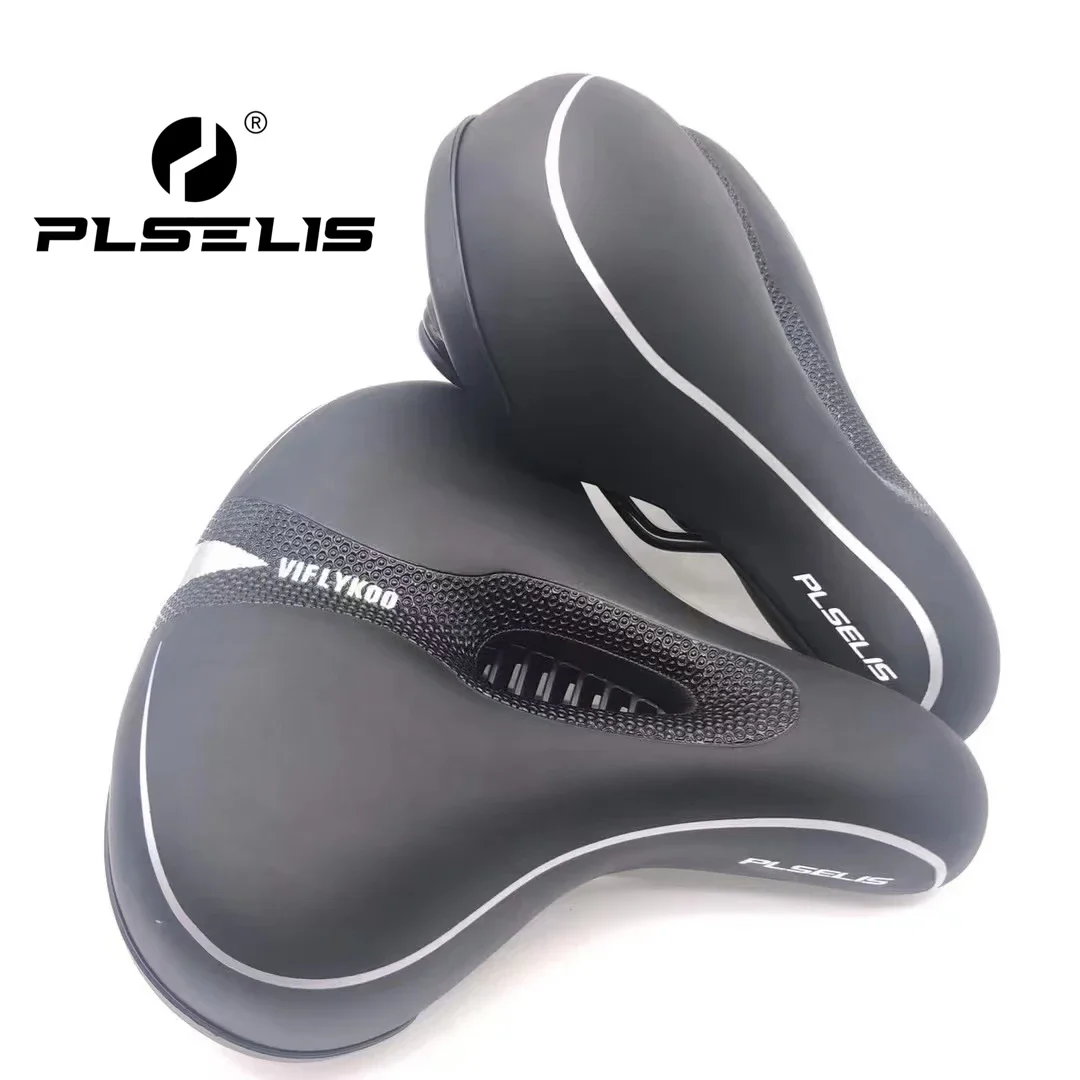

PLSELIS велосипедное седло с полой подвеской, мягкое дышащее водонепроницаемое ПУ силиконовое пружинное диван, подушка для сидения велосипеда, велосипедные детали