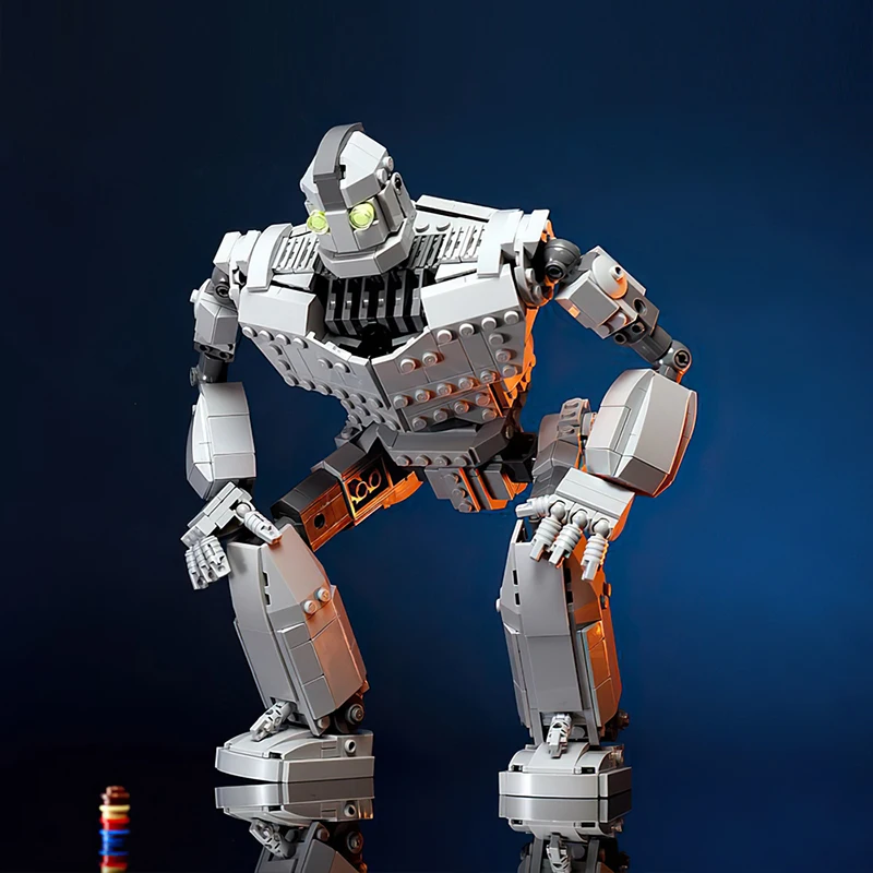 

Gobricks MOC Mechanical Series Iron Robot Building Blocks Classic Movie Giant Bricks Game Toy Assemble Model For Birthday Gifts