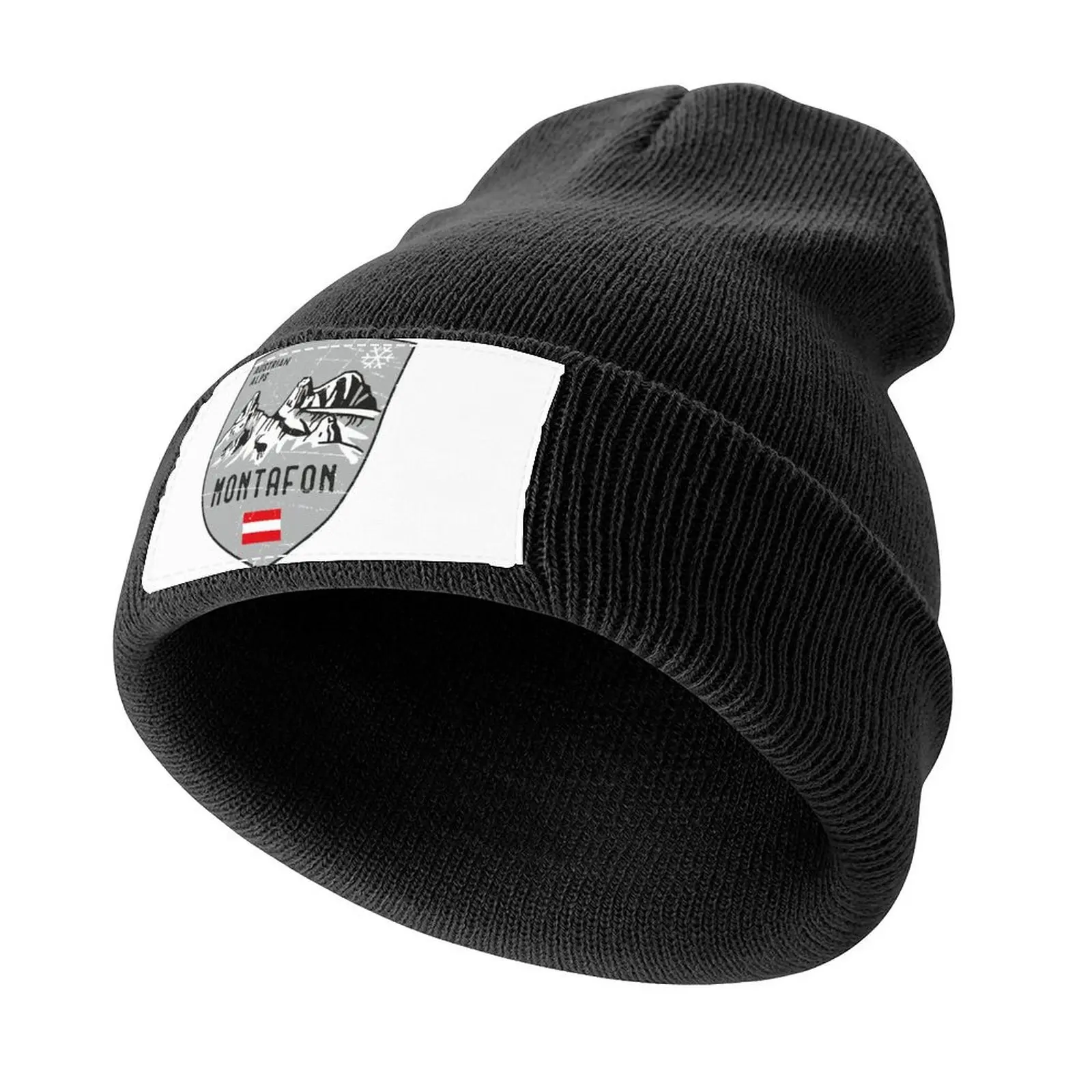 

Montafon Austria Emblem Knitted Cap Hat Man Luxury |-F-| Sunscreen hard hat Caps For Men Women's