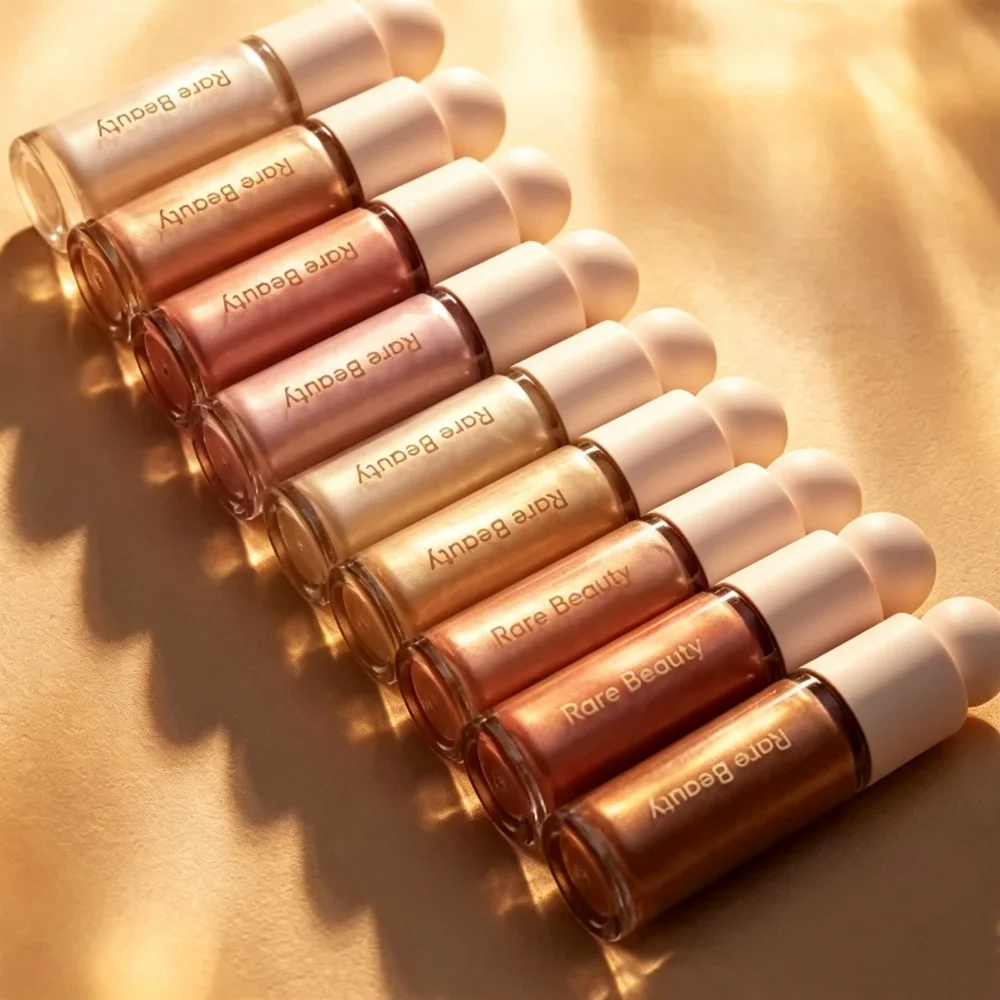 Rare Beauty - Colorete Líquido e Iluminador Líquido, Acabado Sedoso y Duradero, Maquillaje Completo que Modifica el Contorno e Ilumina, con Caja