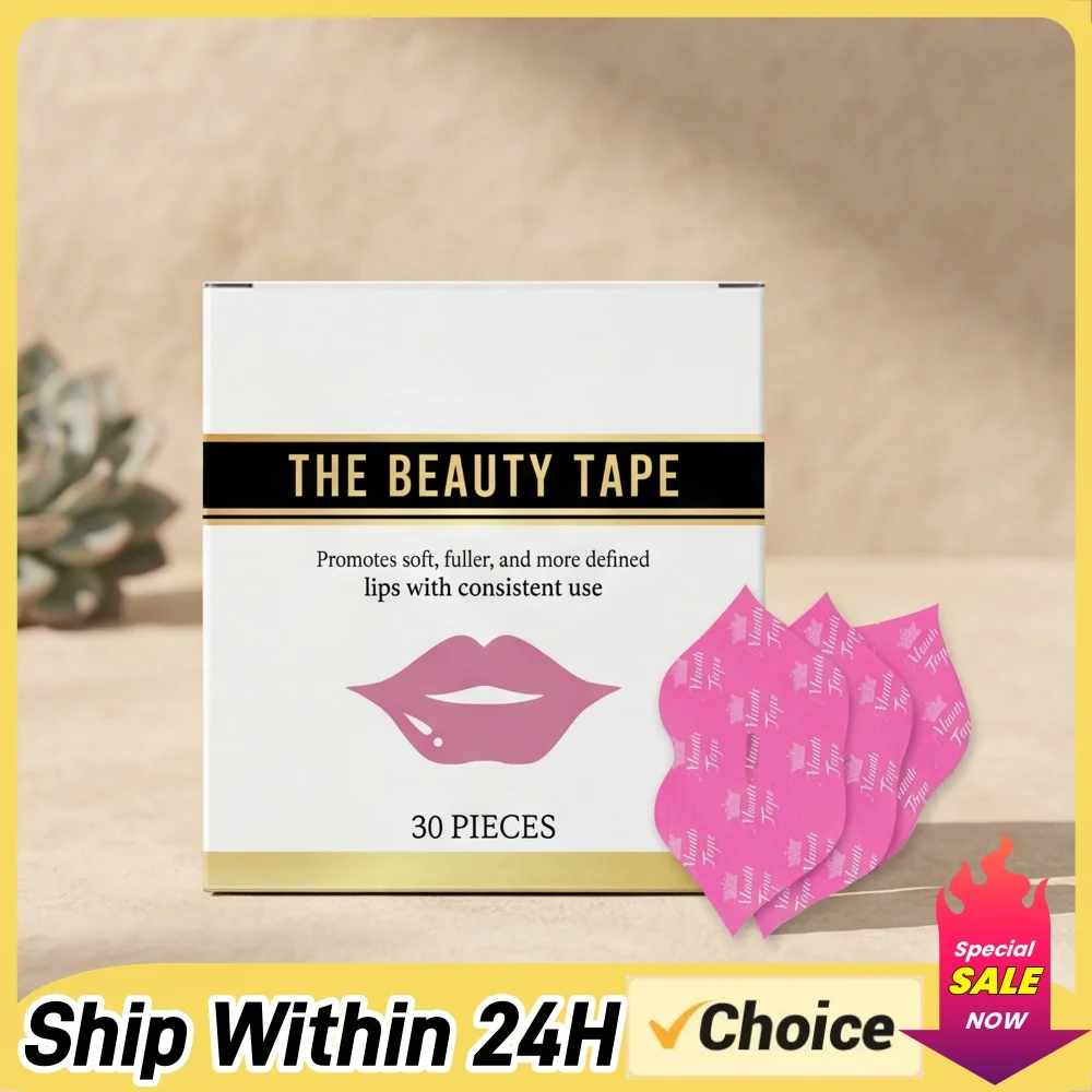 30PCS Women Hydrating Mask with Lavender & Vitamin E Smoother Lines & Plumper Lips for Soft Feel Plumping & Moisture