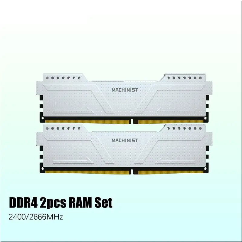 Top 2pcs*DDR4 RAM 16GB 2400HMz/2666HMz DDR4 ECC/Desktop Memory with Heat Sink DDR4 RAM PC DIMM for all X99 motherboards