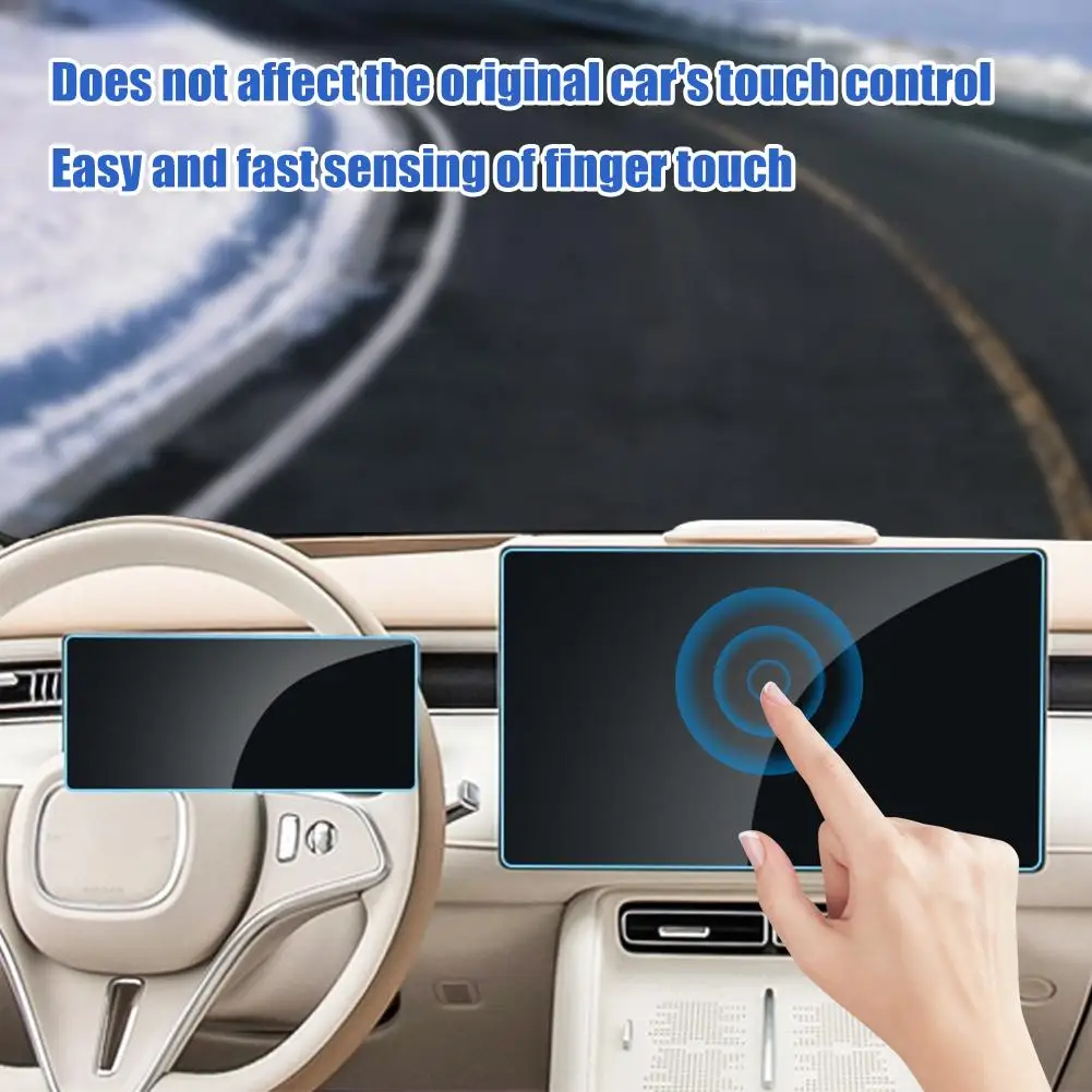 

For VOYAH FREE + 2025 Navigation Tempered Film Central Car Screen Sticker Film Display Accessories Glass Control Interior J5D5