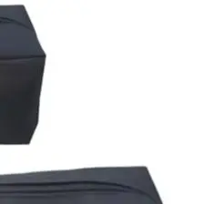 Black Oxford Cloth Storage Bag With Handles For Wall Cabinet Support Rod Wardrobe Telescopic Bracket Tool Pouch Camping Travel G