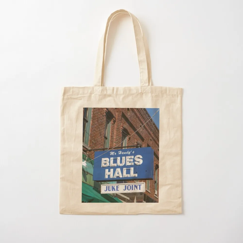 

Mr. Handy's Blues Hall Juke Joint Tote Bag tote bag women Big bag shoping Canvas Tote