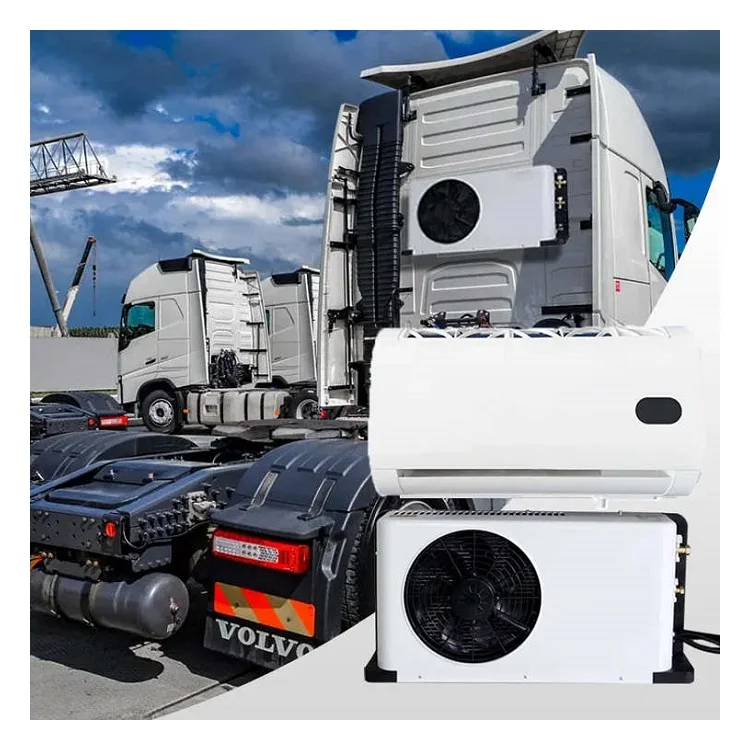 Hot Sell 12v Truck Sleeper Rear Mounted Air Conditioner,Split Type Truck Parking Air Conditioner