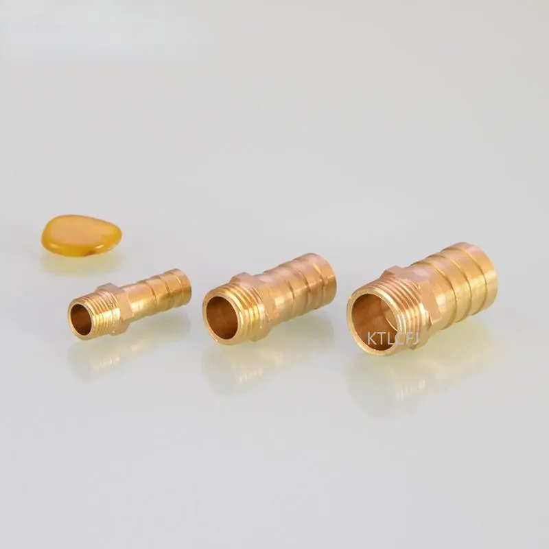 4mm 6mm 8mm 10mm 12mm 16mm 19mm OD Hose Barb X M8 M10 M12 Brass Barbed Pipe Fitting Connector Coupler Adapter Metric Male Thread