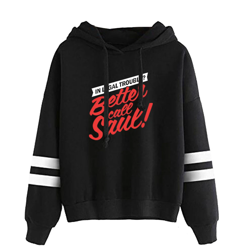 

2026 Better Call Saul Tv Series Hoodie Unisex Pocketless Parallel Bars Sleeve Sweatshirts Men Women Hoodie Casual Style Clothes