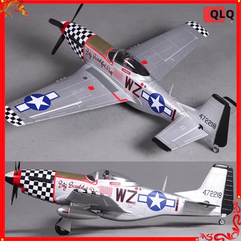 Fms 800mm P51 Nomado Fixed Wing Electronic Remote Control Model Aircraft World War Ii Realistic Aircraft Model Ornament Toy Gift