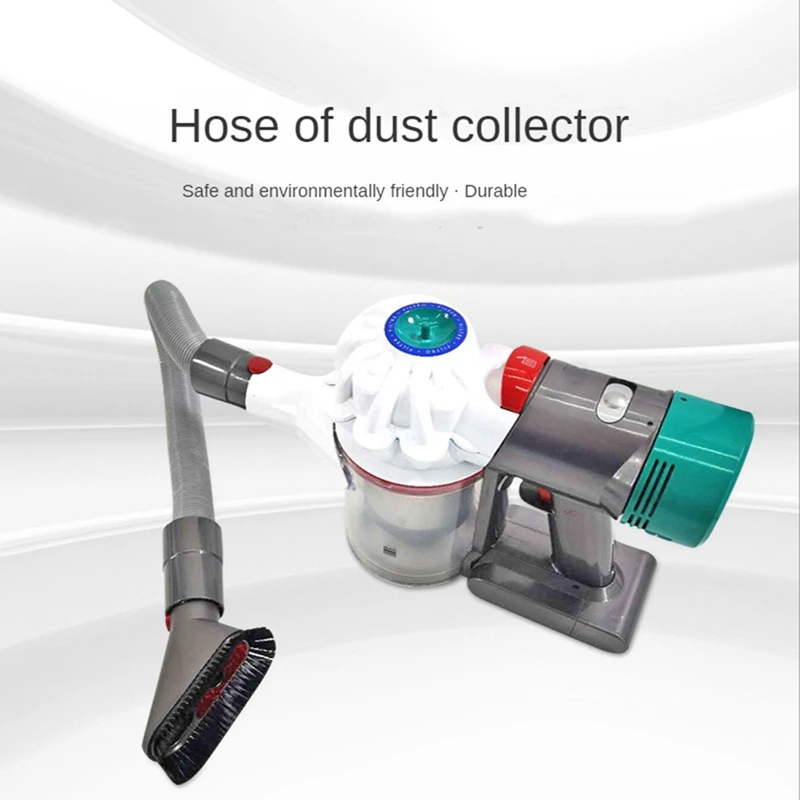 Manguera de extensión Flexible y bloqueo de gatillo Compatible con Dyson V7, V8, V10, V11, V15, piezas de aspiradora, Rojo