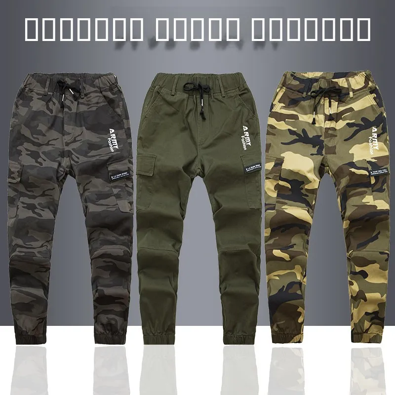

Эластичные камуфляжные брюки из чистого хлопка, мужские повседневные брюки для работы на открытом воздухе, весенне-осенние брюки Harlan, свободный крой