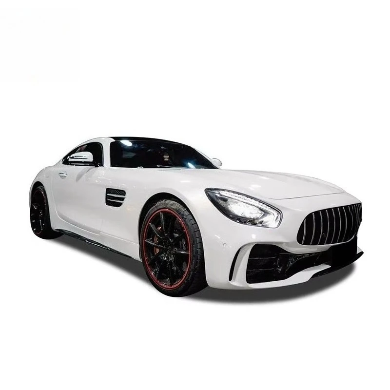 High Quality GTR Style Fiberglass Car Body Kit  GT Front Rear Bumper Fender Side Skirts Rear Spoiler Parts