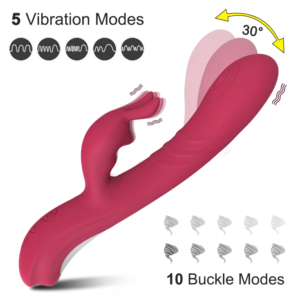 Powerful Rabbit Vibrator Female Sex Toys for Women G Spot Swing Dildo Clitoris Stimulator Sway Toys for Adult 18 Couples Shop