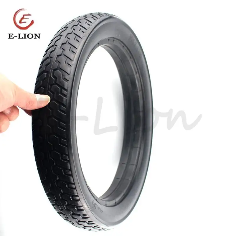 Ban 14 Inci Berkualitas 14X2.125 Ban Padat 14*2.125 Ban Roda Bebas Inflasi untuk Sepeda Listrik Lipat E-bike