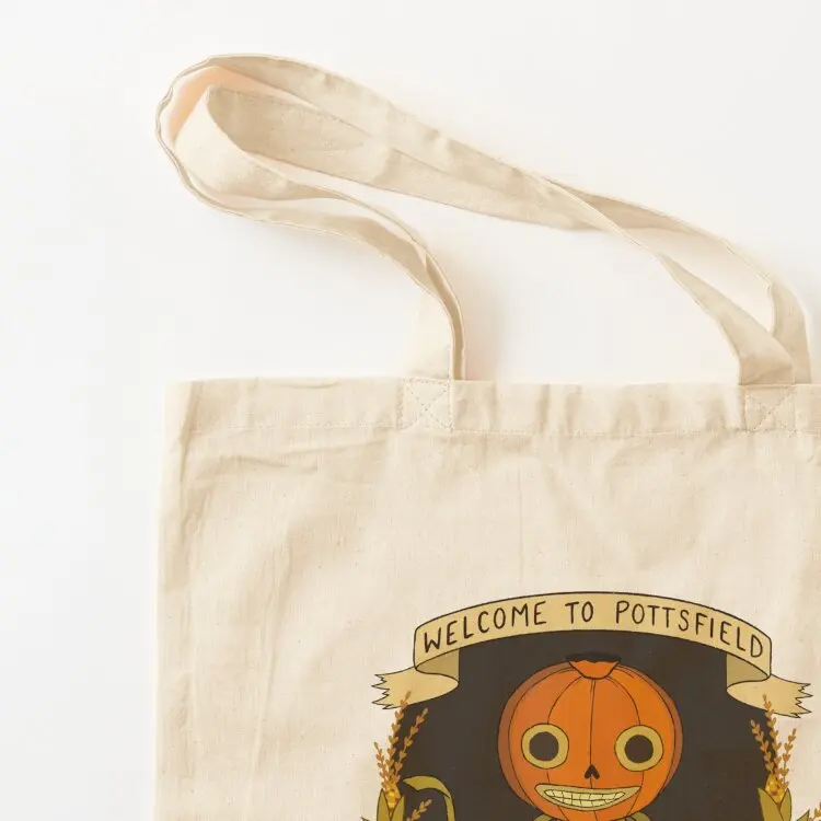 Welcome to Pottsfield, What a Wonderful Harvest Tote Bag Shopper Beach bag custom bags great bag