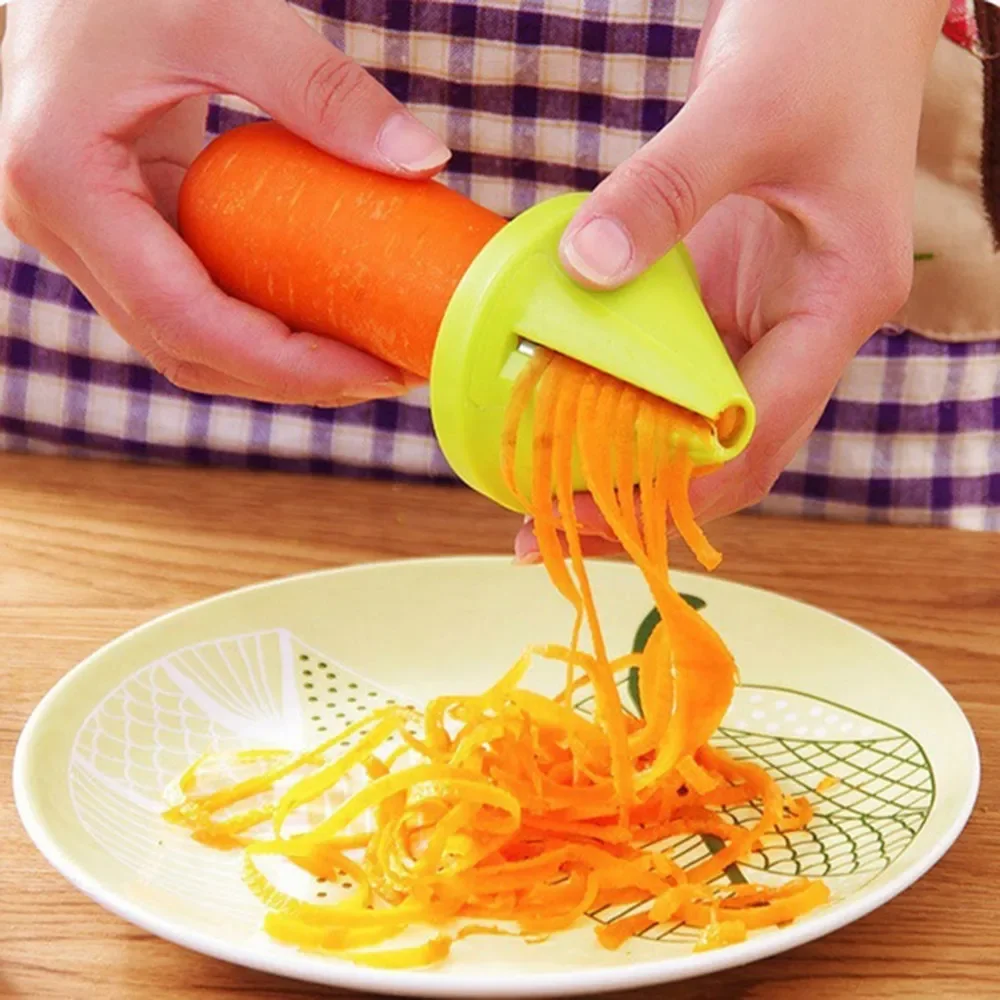 

Vegetable Fruit Tool Multifunction Spiral Shredder Peeler Manual Potato Carrot Radish Rotating Grater Kitchen Accessorie Tool