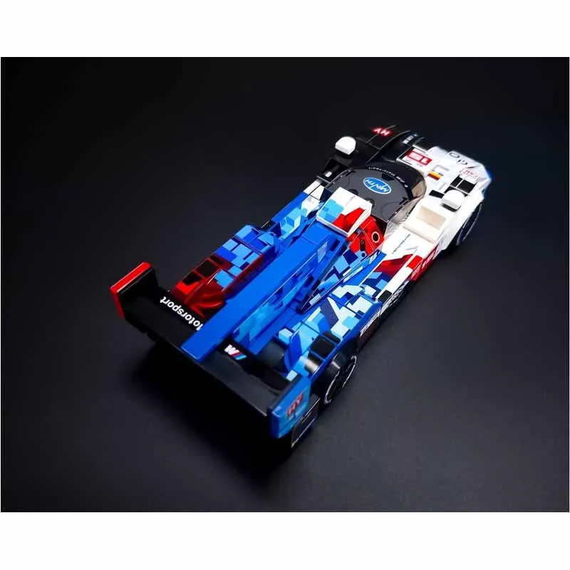 MOC-242909 Neues Urban Sports Rennwagen-Bausteinmodell, 315 Teile, Spielzeuggeschenk für Jungen, Kindergeburtstag und Weihnachten