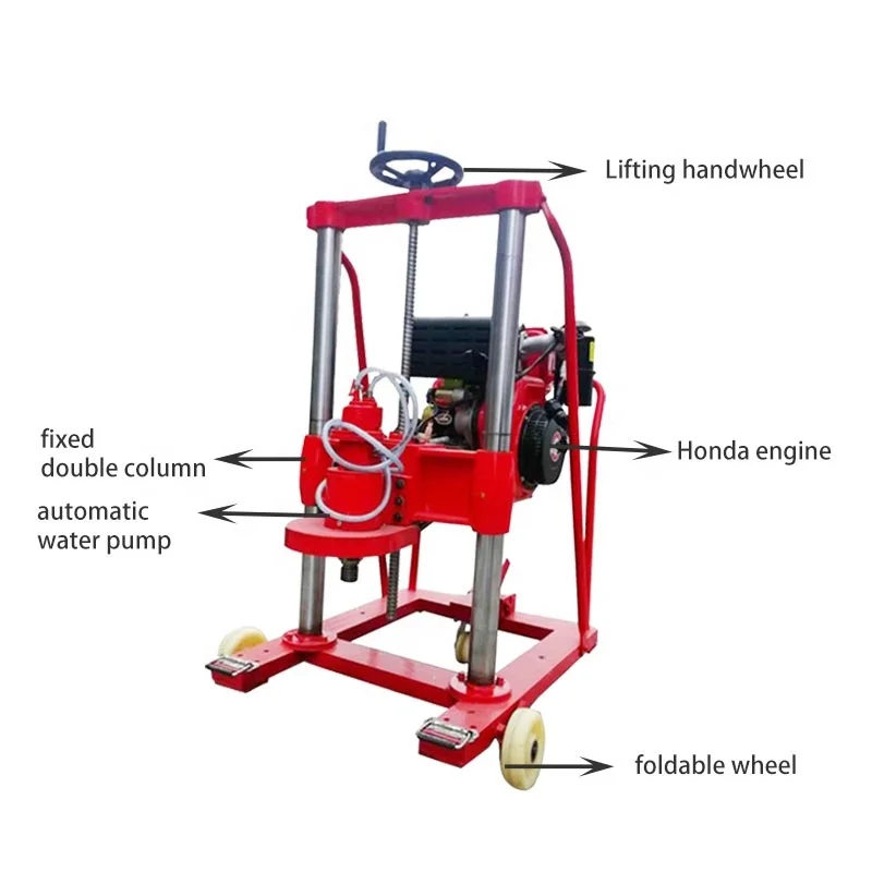

Heavy- Big Hole Strong Motor Large Power Asphalt Pavement Core Cutting Bits Drill Machine