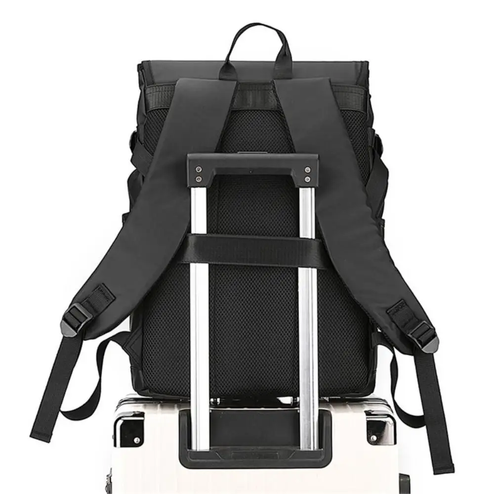 جودة عالية سعة كبيرة 15.6 بوصة محمول على ظهره تنوعا مقاوم للماء الرجال حقيبة سفر حقيبة أعمال وظيفية التنقل