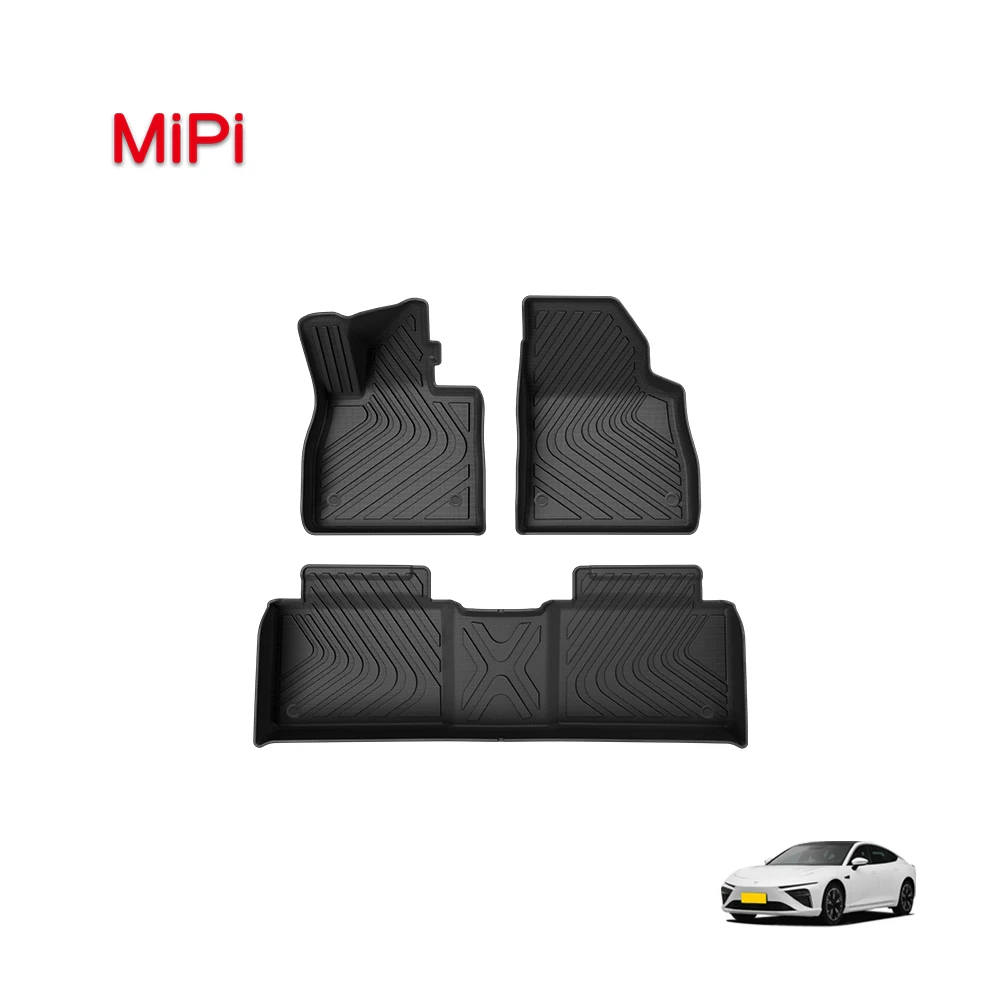 Custom All Weather Car Mats for NETA S 2023 TPE 7D Carpet Car Floor Mat Custom Waterproof Non-slip Foot Mat Auto Interior Access