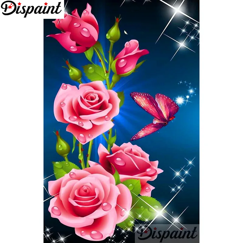 Dispaint Full Square/Round Drill 5D DIY Diamond Painting 