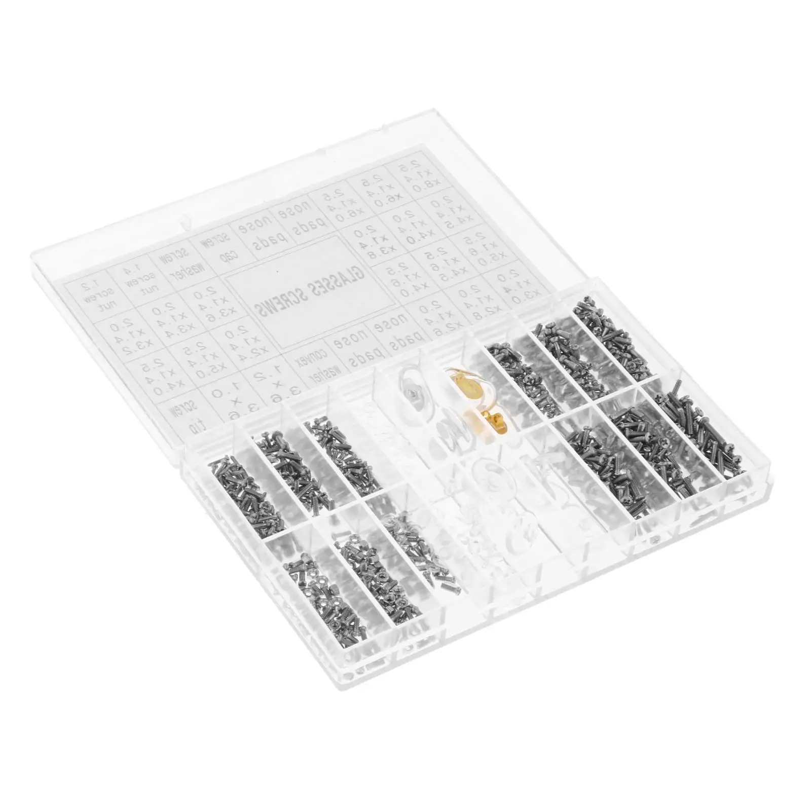 Eyeglasses Repair, Nose Pad Replacement with Storage Box Precision