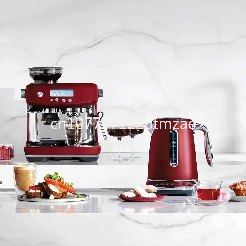 Red Large Super Automatic Espresso Machine