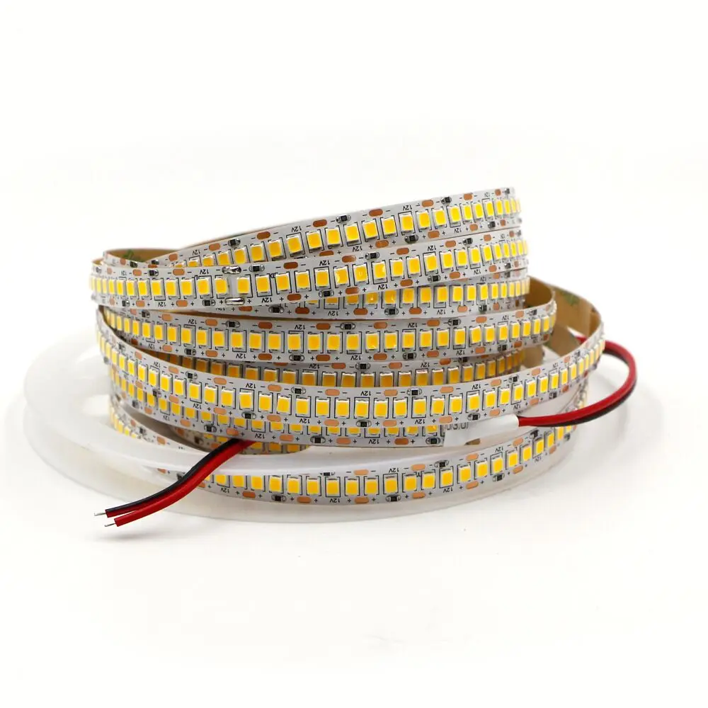 

240LEDs/m LED Strip 2835 DC12V 24V Home Light Strip 5M 1200LEDs High light Red Green Blue Flexible And Cuttable Soft Lamp Bar