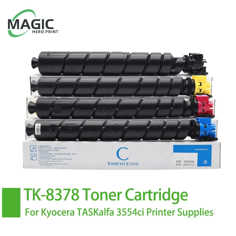 

Magic Hero TK-8378 Совместимый тонер-картридж высокого качества для принтеров Kyocera TASKalfa 3554ci