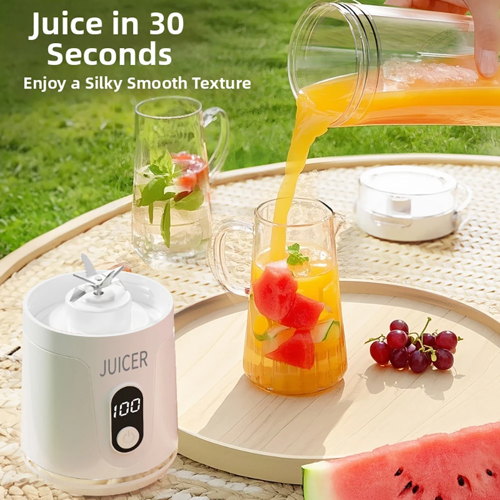 Электрический блендер, 600 мл, – обзор и цена Portable Blender Usb Rechargeable