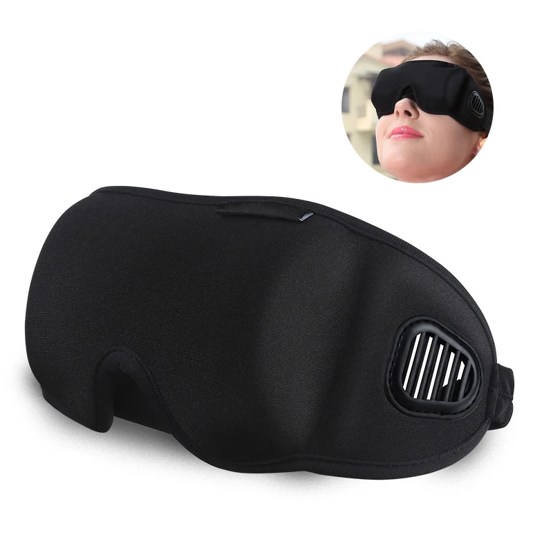 

Blackout Light 3D Sleep Mask Breathable Men Women Sleep Aid Eye Mask Sticker Sleep Mask Rest Travel Relaxation Comfortable