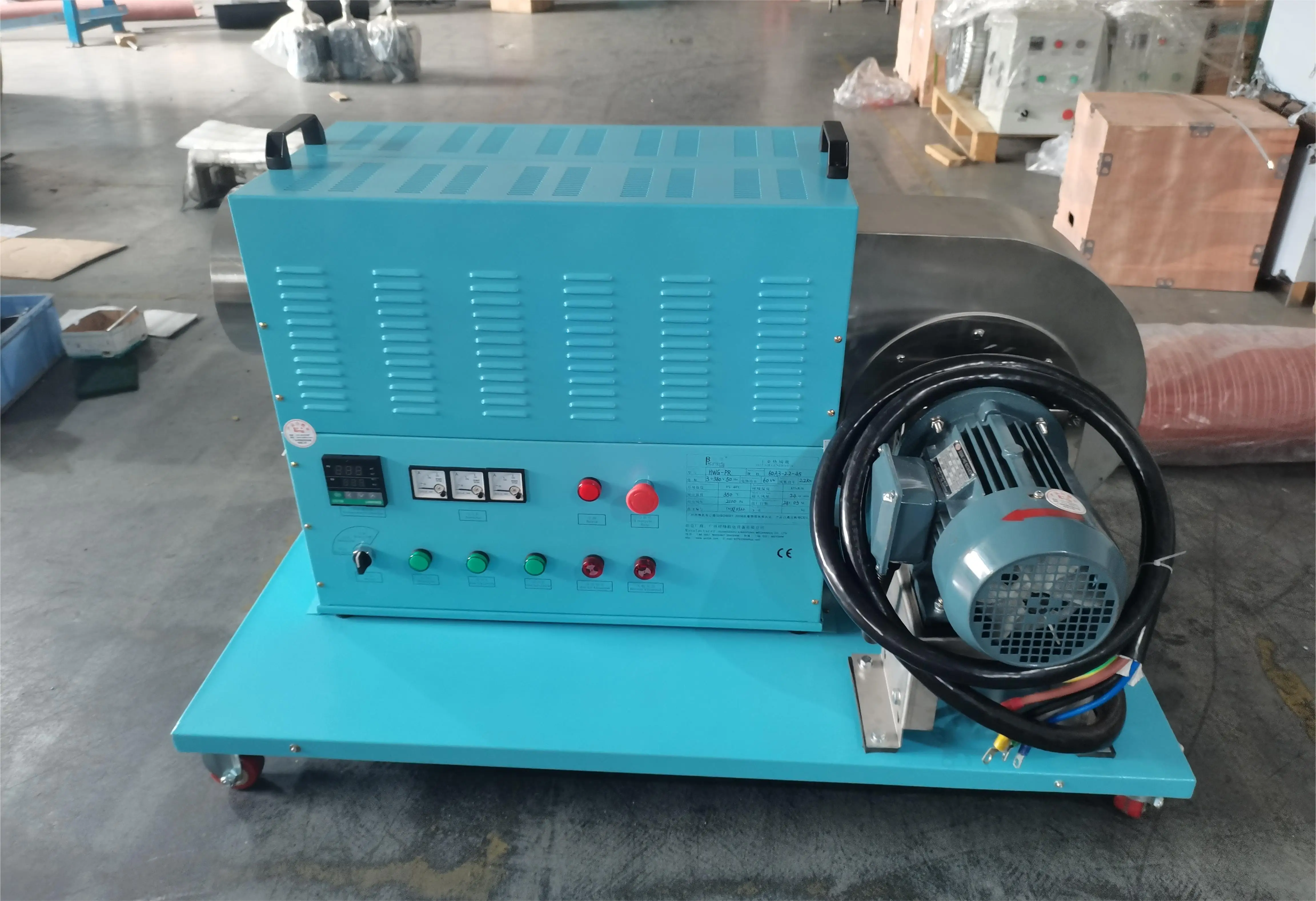 

10KW Electric Heating Equipment Industrial air Heater Hot Air Blower Heater Hot Air Generator Machine
